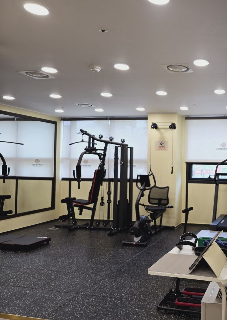 원주단구 오케이한의원 운동치료실
